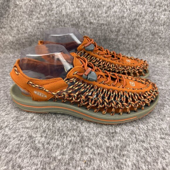 Keen Other - ✅Keen Uneek Sandals Men’s 9.5 Rust Bungie System Breathable Walking Water Shoes